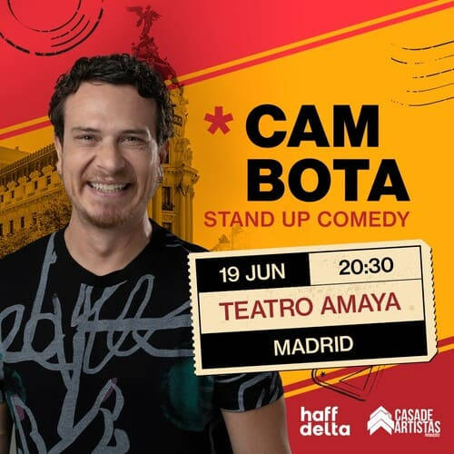 Entradas Fabiano Cambota Stand Up Madrid