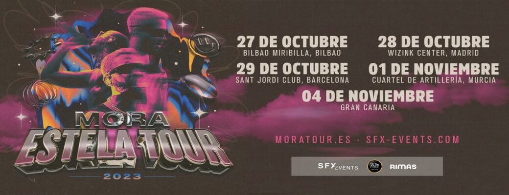 Entradas Mora Estela Tour Murcia Venta Oficial De Entradas