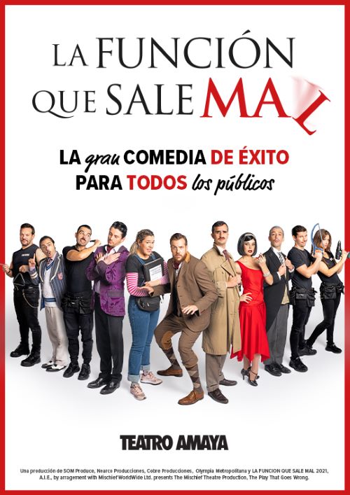 Entradas La Funci N Que Sale Mal Teatro Amaya