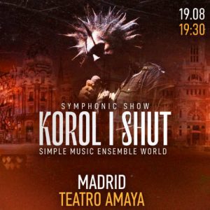 Entradas Concierto Korol’ i Shut Madrid Concierto Korol’ i Shut - Simple Music Ensemble Teatro Amaya