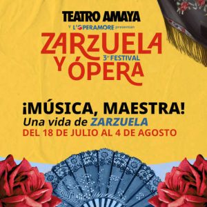 Entradas Música maestra una vida de zarzuela teatro amaya