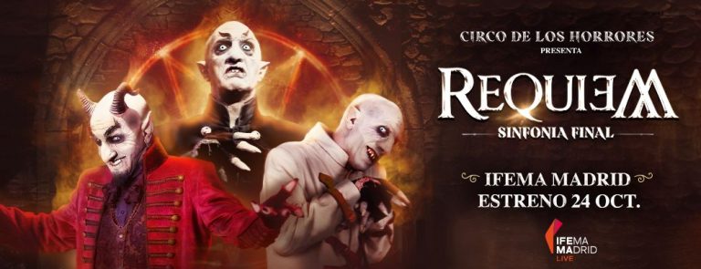 Entradas descuento Requiem Madrid Ifema Circo de los Horrores