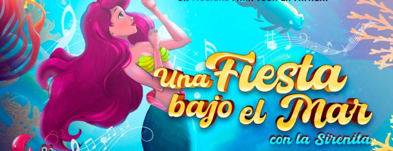 Entradas una fiesta bajo el mar con la sirenita Teatro Arlequín Madrid