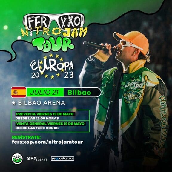 Entradas Feid Ferxxo Nitro Jam Tour Bilbao Bilbao Arena