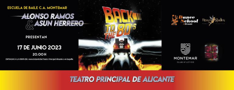 Teatro musical Regreso a los 80 Teatro Principal de Alicante