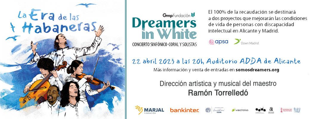 Entradas Dreamers Alicante 2023. Concierto benéfico ASPA