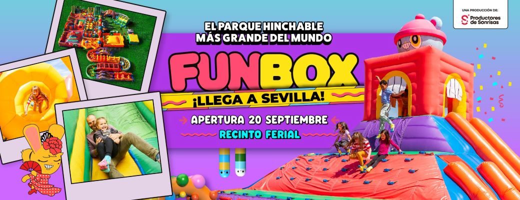 Entradas Funbox Sevilla Parque hinchable descuento