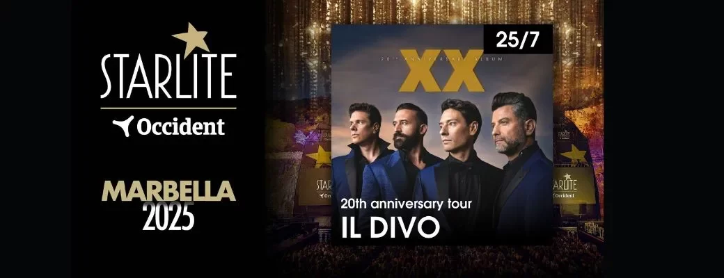 Entradas concierto Il Divo Starlite Marbella