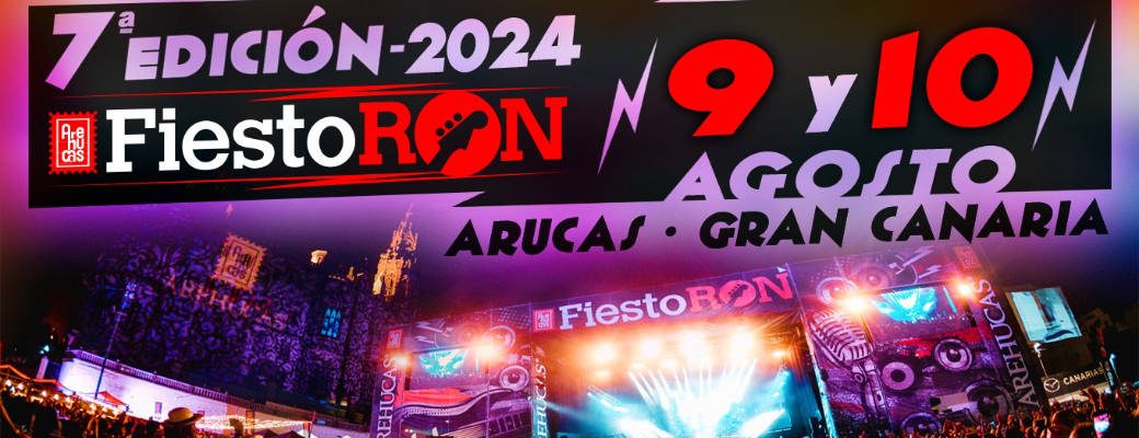 Fiestoron 2024 festival pop rock Canarias Arucas
