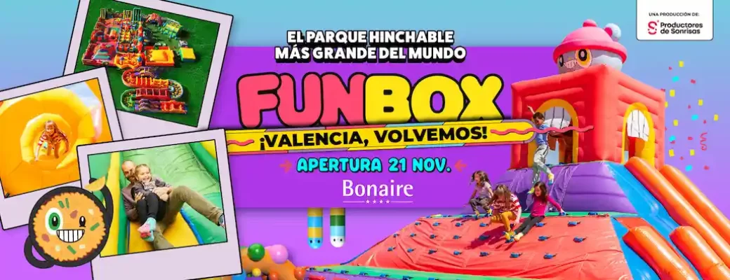 Entradas hinchables Valencia Bonaire