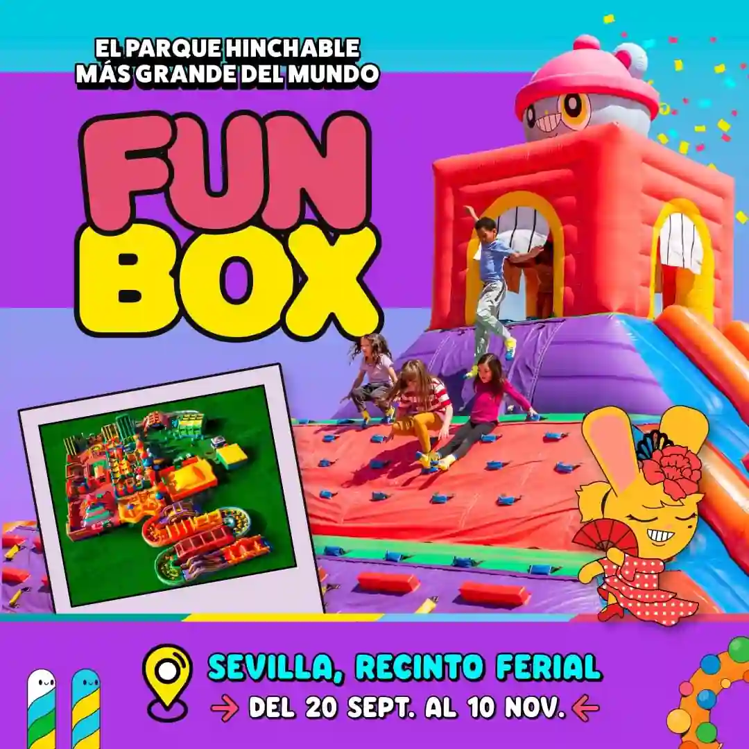 Entradas hinchables Funbox Sevilla