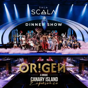 Entradas Sala Scala Gran Canaria Orígen Dinner show tickets